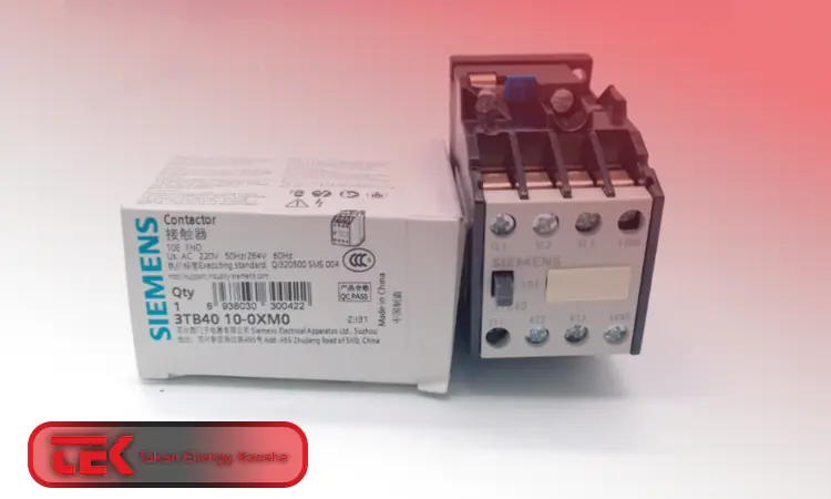 بستهبندی اورجینال کنتاکتور زیمنس دارای لیبل با کیفیت